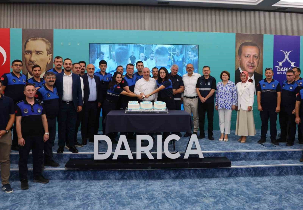 Darıca Belediye Başkanı Bıyık, Zabıta Teşkilatı'nın 200. yılında personelle buluştu