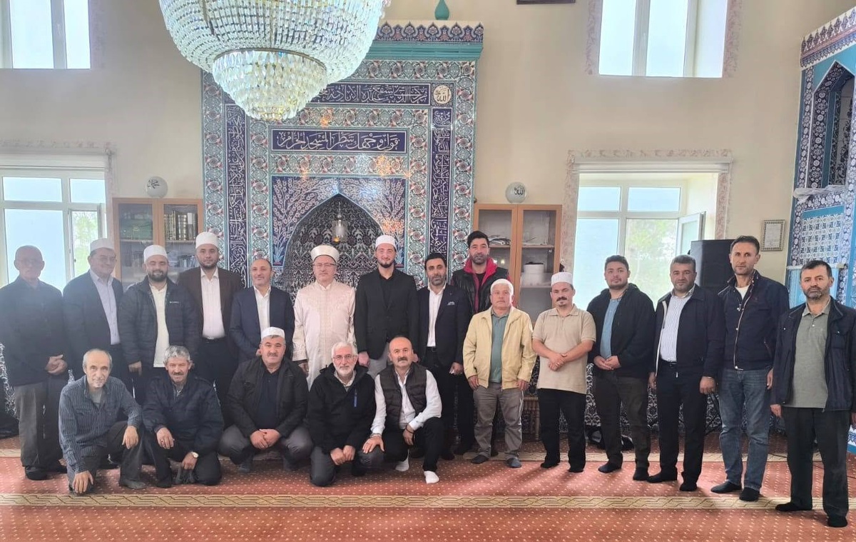 Bolu'da yağış nedeniyle camiye alınan geleneksel Mevlid programı yapıldı