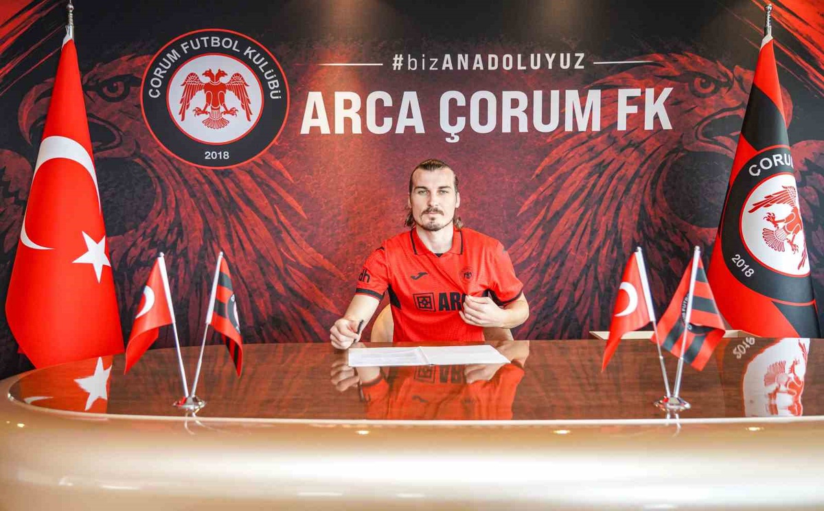 Çorum FK, Çağlar Söyüncü ile 2 Yıllık Sözleşme İmzaladı