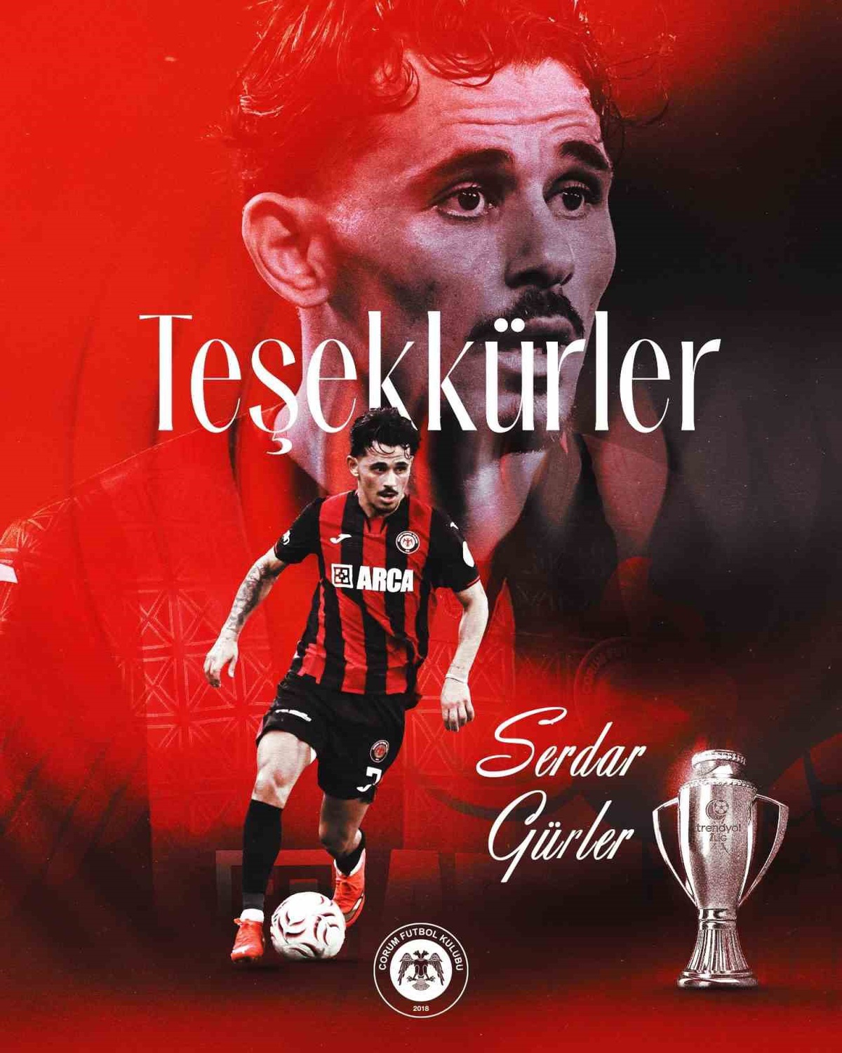 Çorum FK, Serdar Gürler ile sözleşmesini karşılıklı anlaşarak feshetti