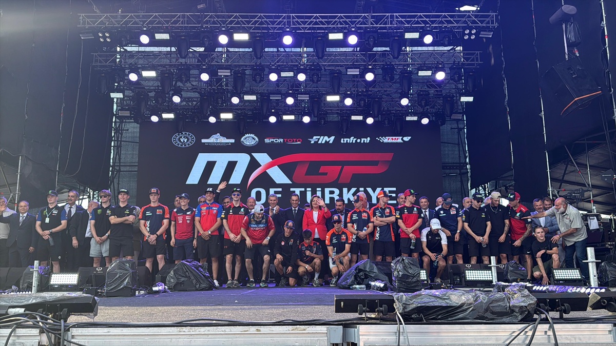 MXGP Türkiye Açılış Töreni Afyonkarahisar\'da yapıldı, 9. kez düzenleniyor