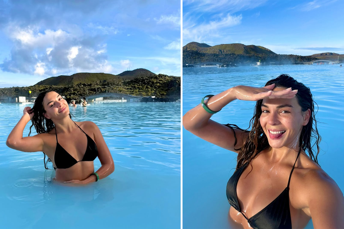 Ebru Şahin’den nefes kesen İzlanda pozları! Güzelliğiyle büyüledi