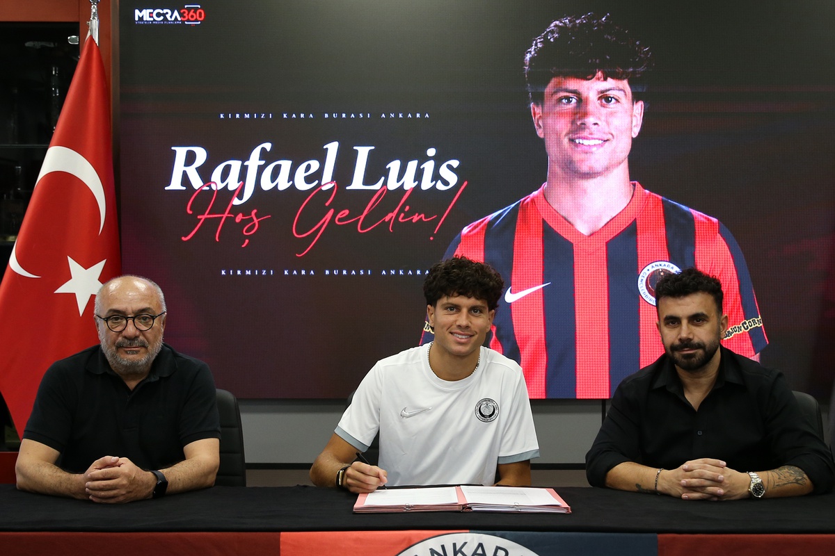 Gençlerbirliği, 21 yaşındaki Portekizli orta saha Rafael Luis'i 2 yıllık kadrosuna kattı