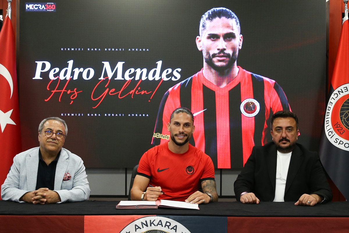 Gençlerbirliği, İtalya'dan Pedro Mendes'i 2 yıllığına kadrosuna kattı