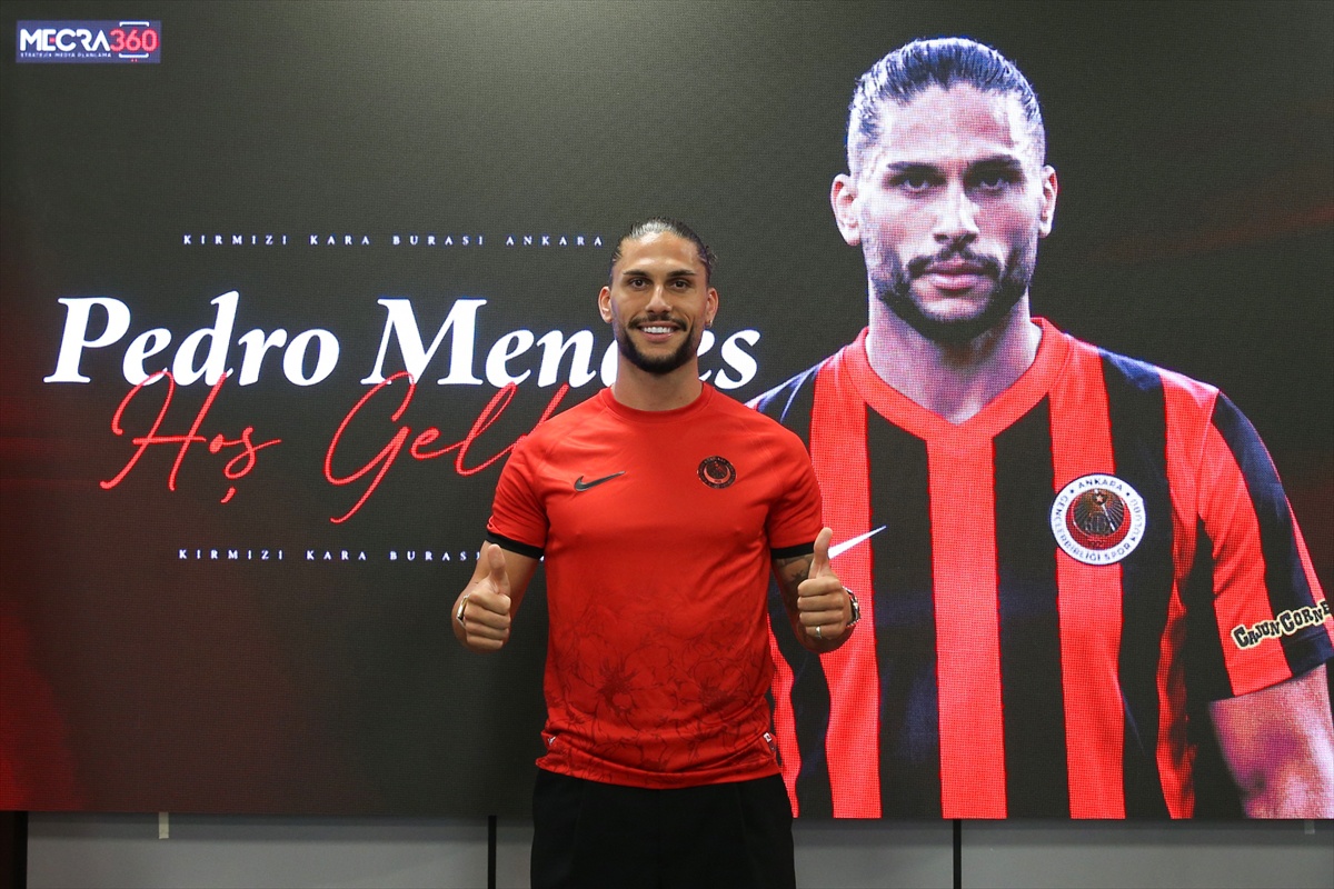 Gençlerbirliği, Portekizli santrfor Pedro Mendes'i 2 yıllığına kadrosuna kattı