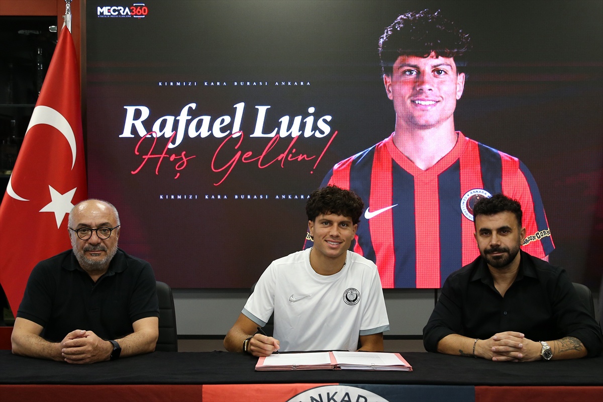 Gençlerbirliği, Benfica B\'den 21 yaşındaki Rafael Luis\'i kadrosuna kattı
