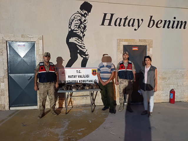 Hatay Antakya'da 7 arı şahini vuran kaçak avcı A.G.'ye 1 milyon 356 bin TL ceza kesildi