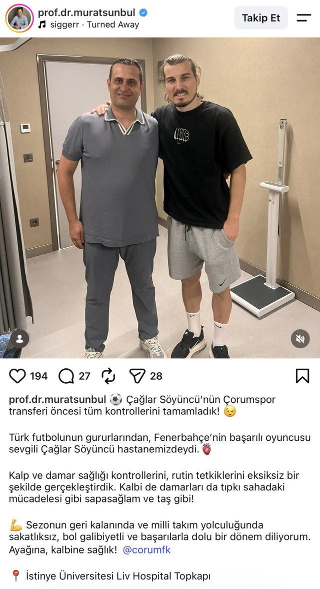 Güle güle Çağlar! İşte yeni adresi