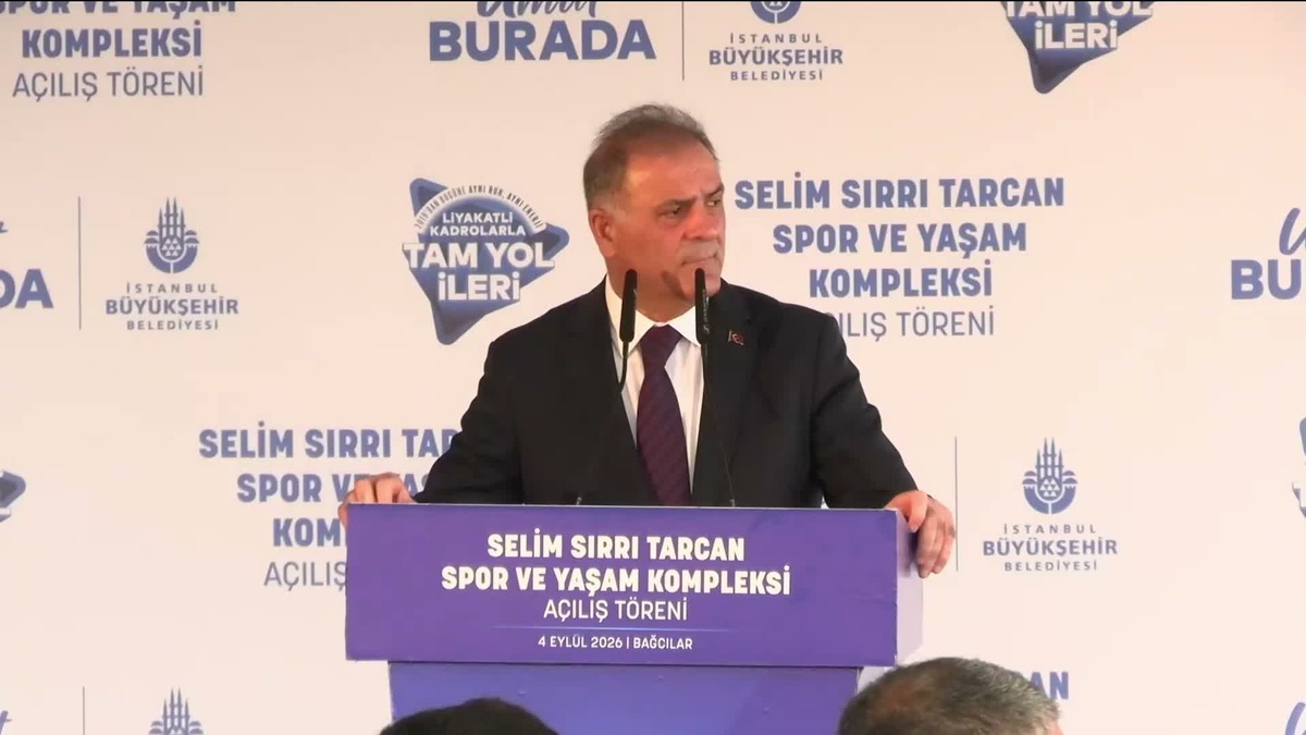 İBB'den Bağcılar'a 1 Milyar TL'lik Spor ve Yaşam Kompleksi
