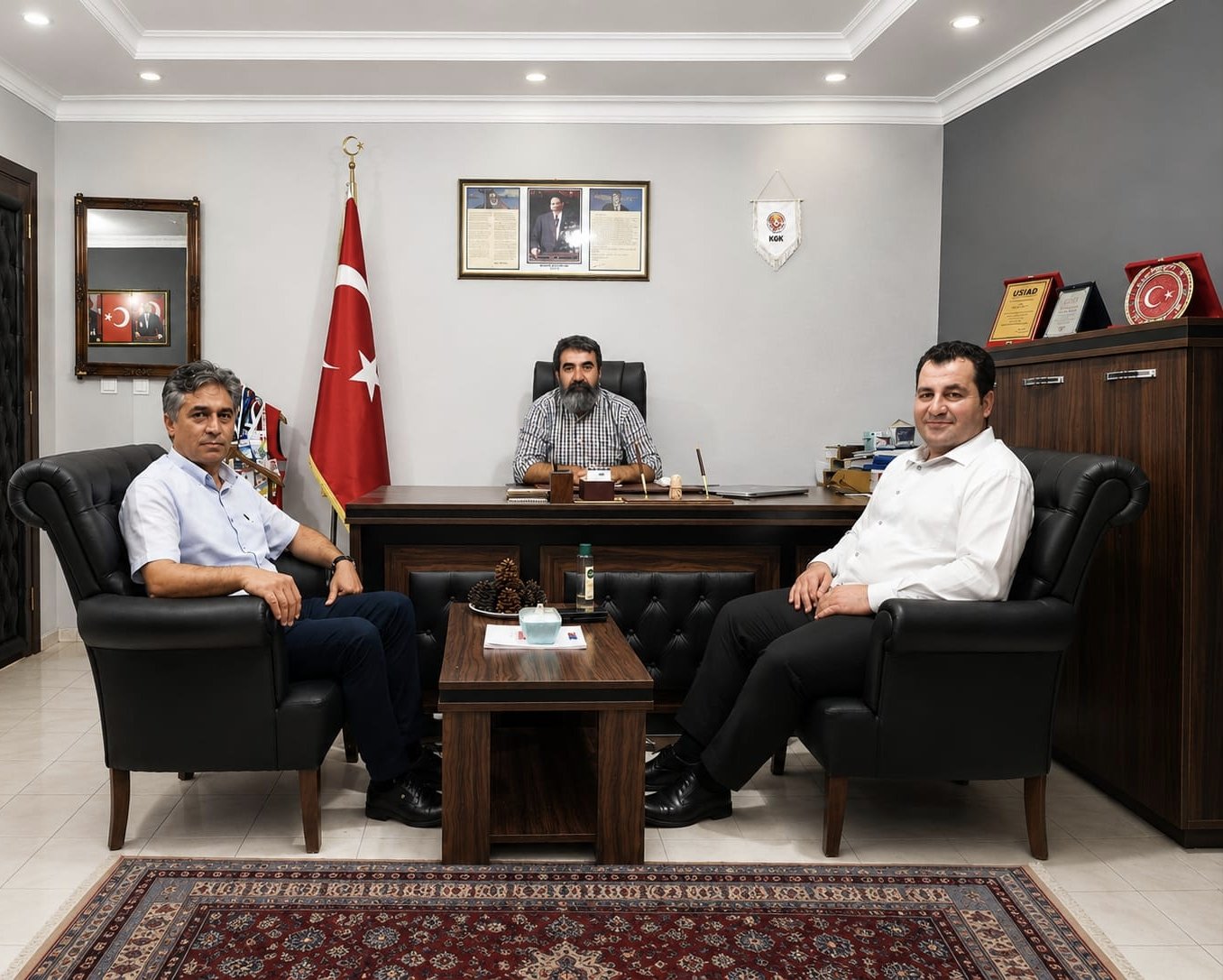 Şırnak'ta Hüseyni ve Özdemir Kalkınma Yolu'nu ve Ortadoğu'daki son gelişmeleri değerlendirdi