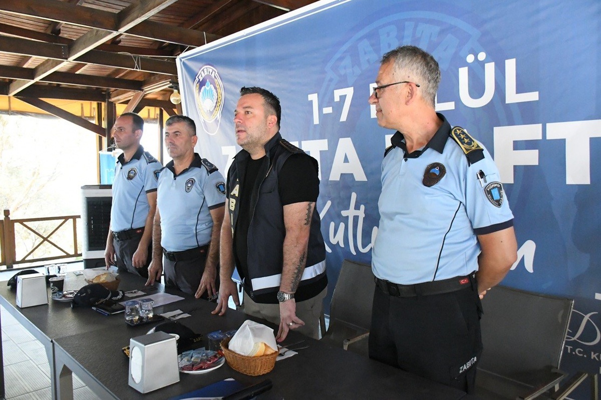 Kuşadası'nda Zabıta Teşkilatı'nın 200'üncü yılı kahvaltıyla kutlandı