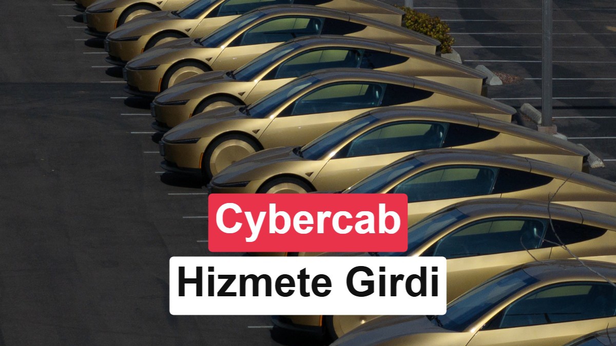 Tesla Cybercab, direksiyonsuz robotaksi olarak Austin'de ücretli hizmete girdi
