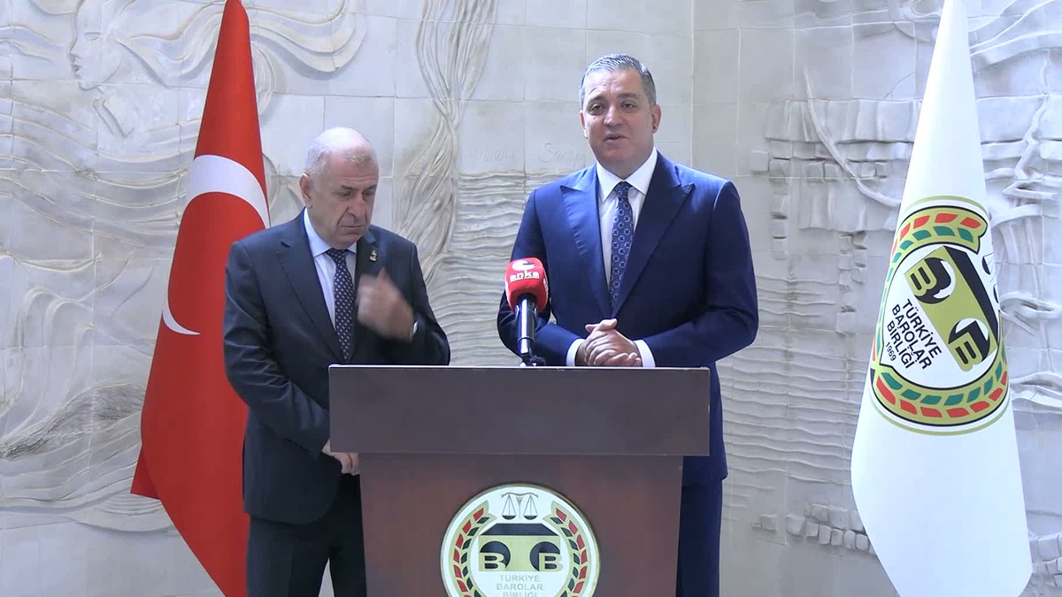 Özdağ, TBB Başkanı Sağkan'ı ziyaret etti