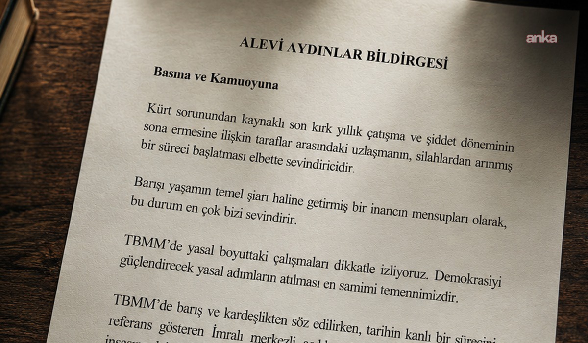 Alevi Aydınlar Bildirgesi\'ne 44 yeni imza ile imzacı sayısı 97\'ye ulaştı