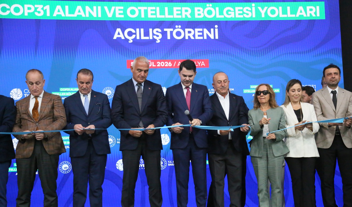 COP31 için Belek'te 37 bin 786 metrelik yol yapımı tamamlanarak açıldı
