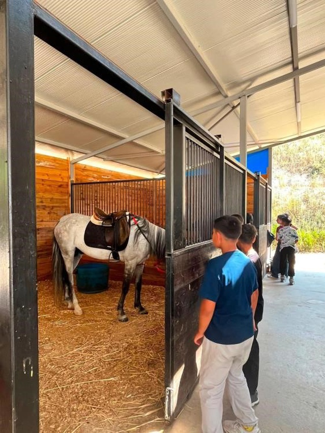 Bilecik'te koruma altındaki çocuklar binicilik sporuyla tanıştı