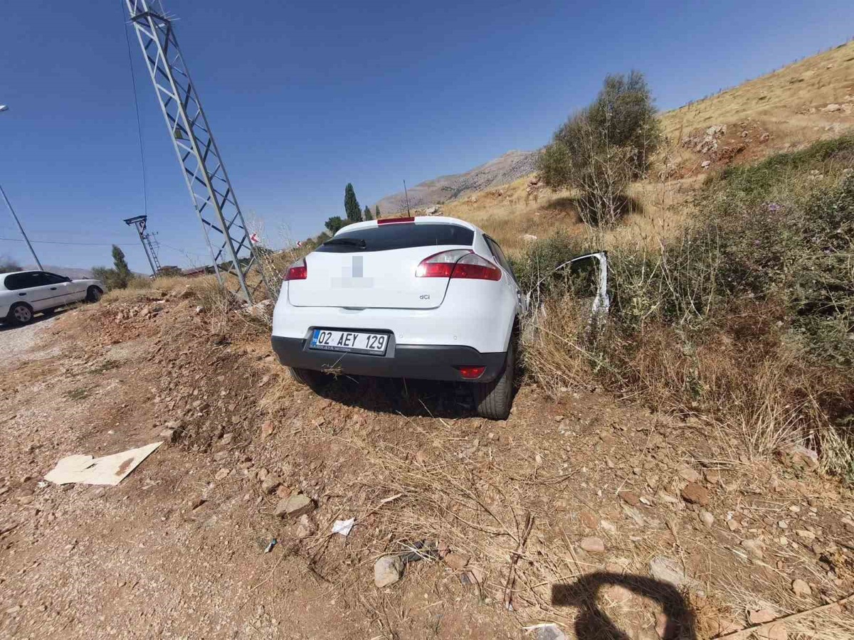 Malatya Doğanşehir\'de Direksiyon Hakimiyeti Kaybı Sonucu Kazada 2 Kişi Yaralandı