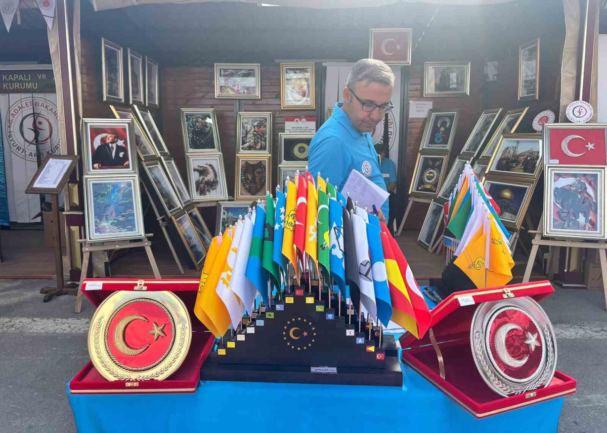 Cezaevi İşyurtları Fuarı Başkent Millet Bahçesi'nde 122 stantla açıldı