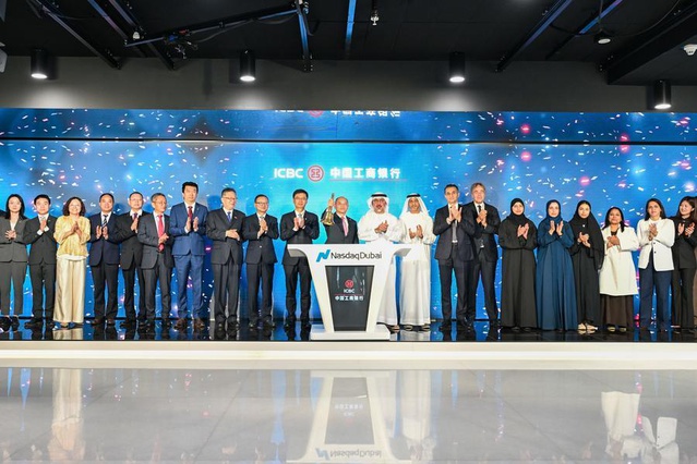 ICBC'nin çift para birimli yeşil tahvilleri Nasdaq Dubai'de işleme başladı