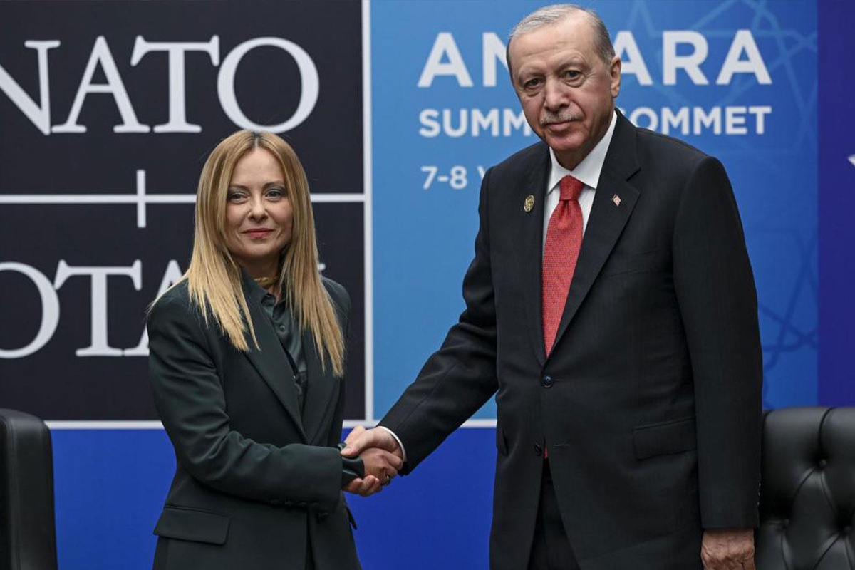 İtalya Başbakanı Meloni, Cumhurbaşkanı Erdoğan\'ın tebrik mesajından memnun