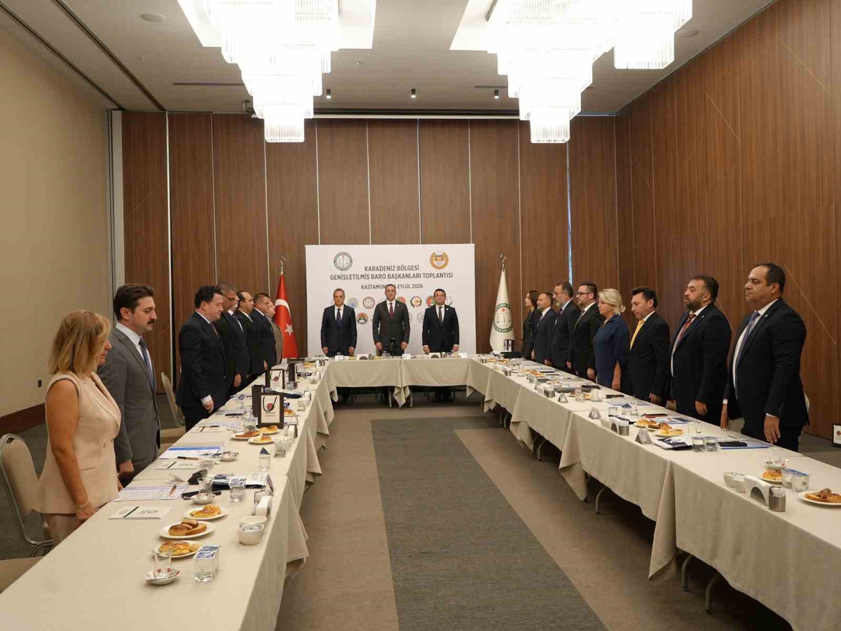 TBB Başkanı Sağkan, Kastamonu'daki baro başkanları toplantısında konuştu
