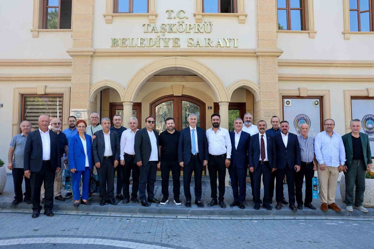 KASİAD yönetimi Taşköprü Belediyesini ziyaret etti, Başkan Aslan destek sözü verdi