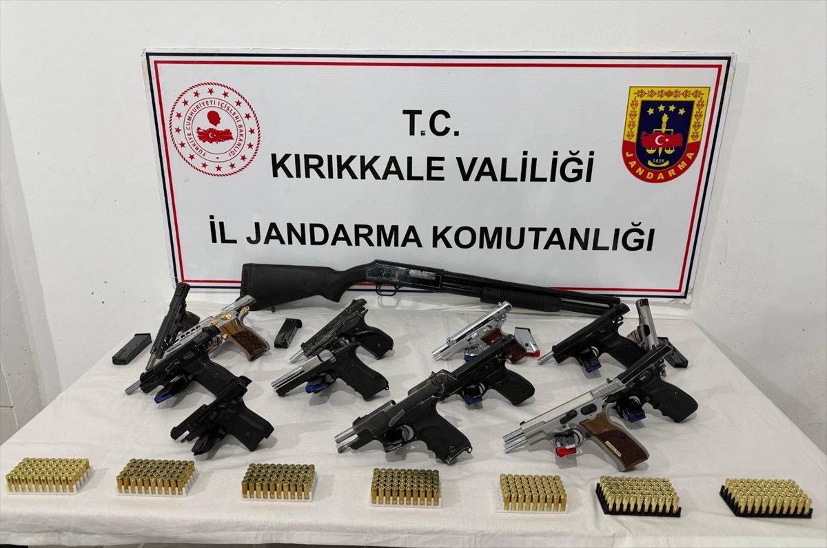 Kırıkkale'de düğünlerde havaya ateş açan 8 zanlı, eş zamanlı operasyonla yakalandı