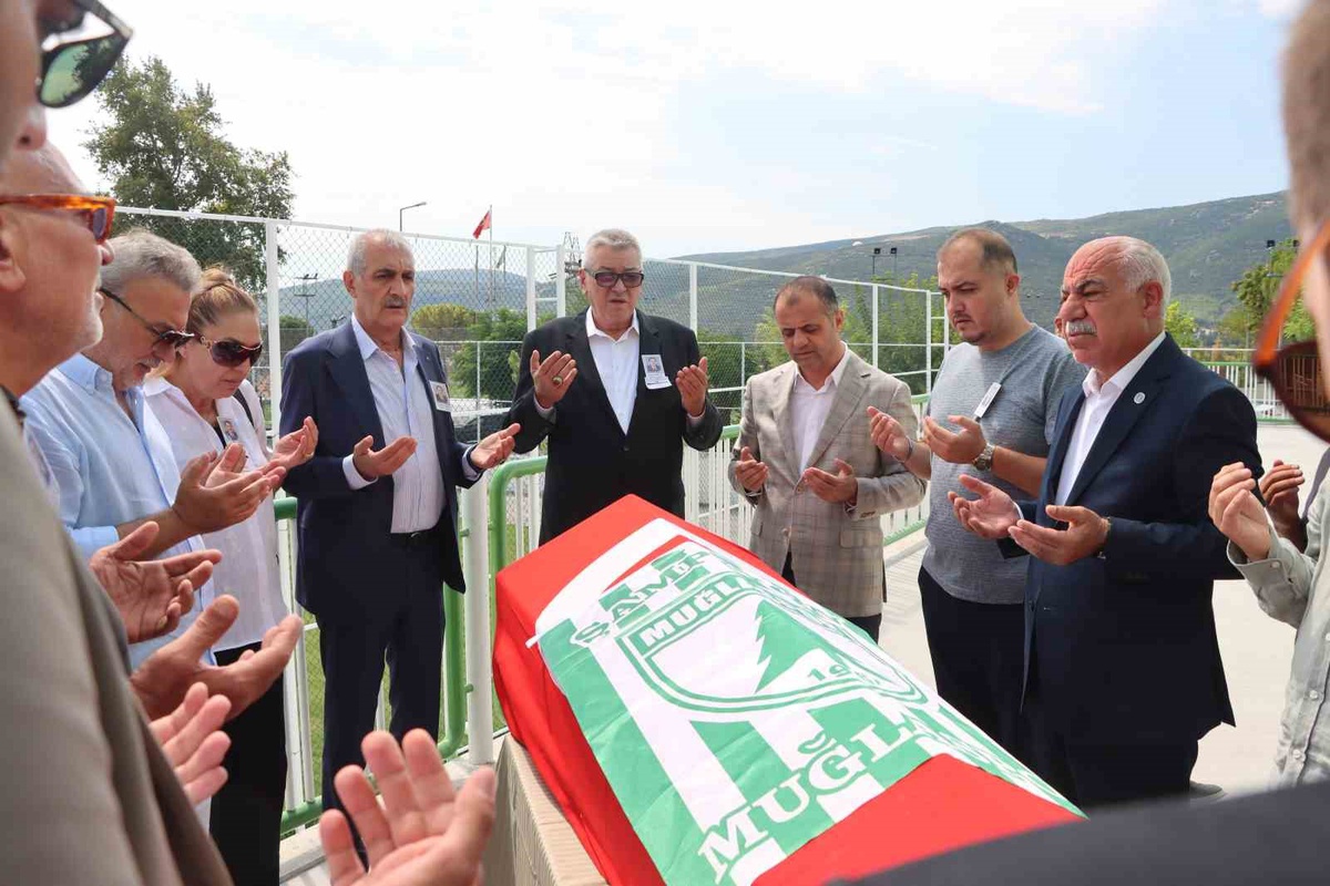 Muğlaspor'da eski başkanı Latif Sakıcı için veda töreni düzenlendi