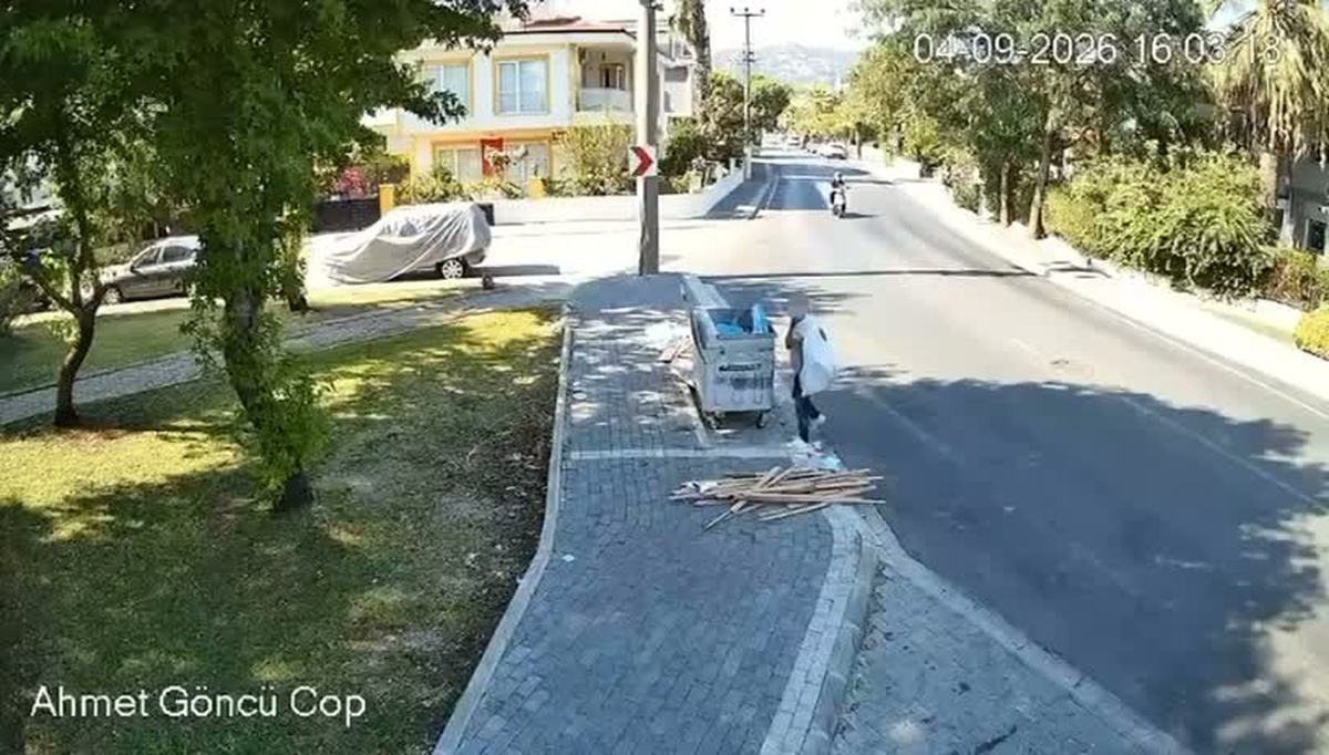 Marmaris\'te kaçak moloz döken kişi kamera sistemiyle yakalandı, cezai işlem uygulandı