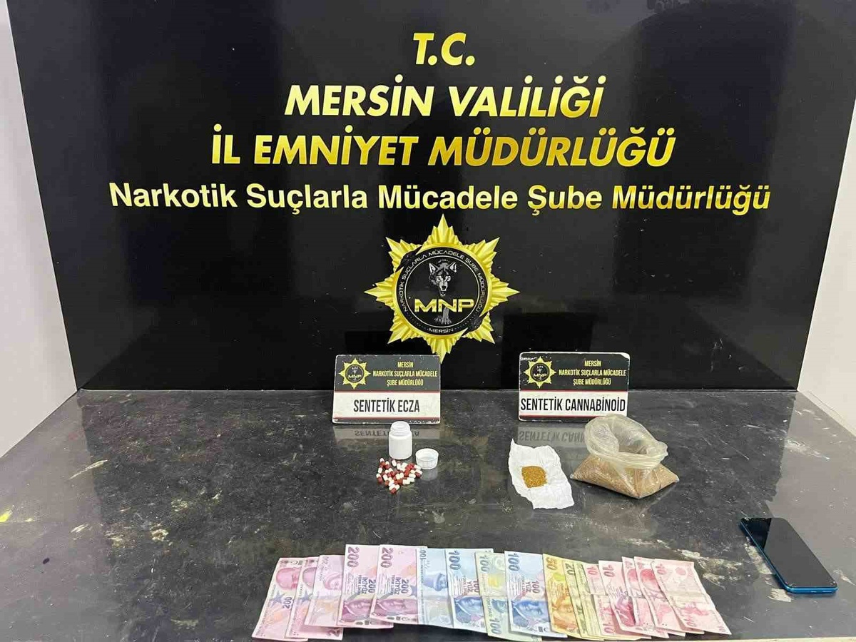 Mersin\'de torbacılara operasyon düzenlendi, 2 şüpheli tutuklandı
