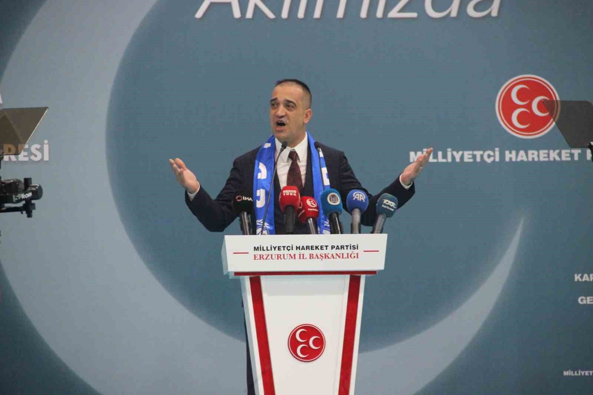 MHP Erzurum\'da Yurdagül Güven Tazeledi