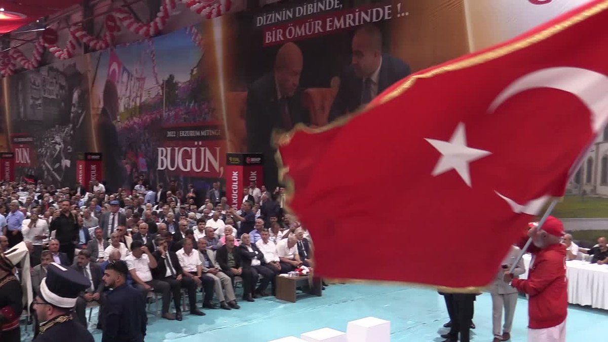 MHP Erzurum\'da Yurdagül Güven Tazeledi, Terörle Mücadelede Kararlılık Vurgusu