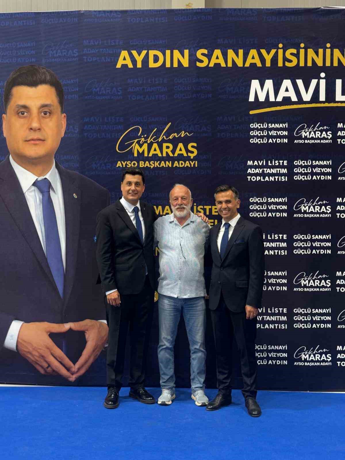 AYSO seçimlerinde Gökhan Maraş'ın Mavi Listesi'ne Söke'den iş insanı Yüksel Kavas aday oldu