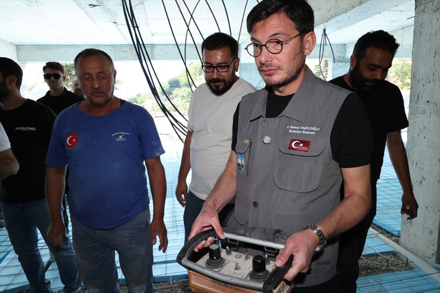 Tokat Kaledibi kentsel dönüşümde A ve B bloklar tamamlanmak üzere, C blok yükseliyor