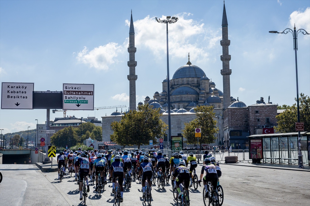 Tour of İstanbul'da üçüncü etabı Kazak sporcu Daniil Pronskiy kazandı