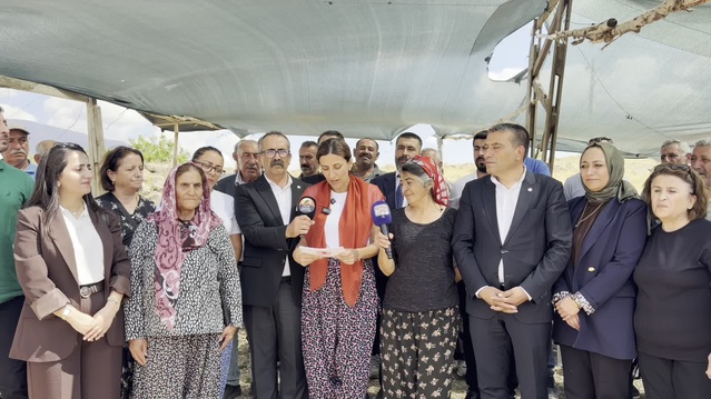 Varto'da 124 gündür nöbet tutan köylüleri ziyaret eden Rızvanoğlu, süreci takip edecek