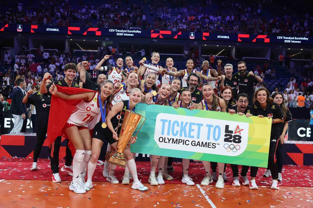 Filenin Sultanları Avrupa şampiyonu oldu, 2028 Olimpiyatları'na katılma hakkı kazandı