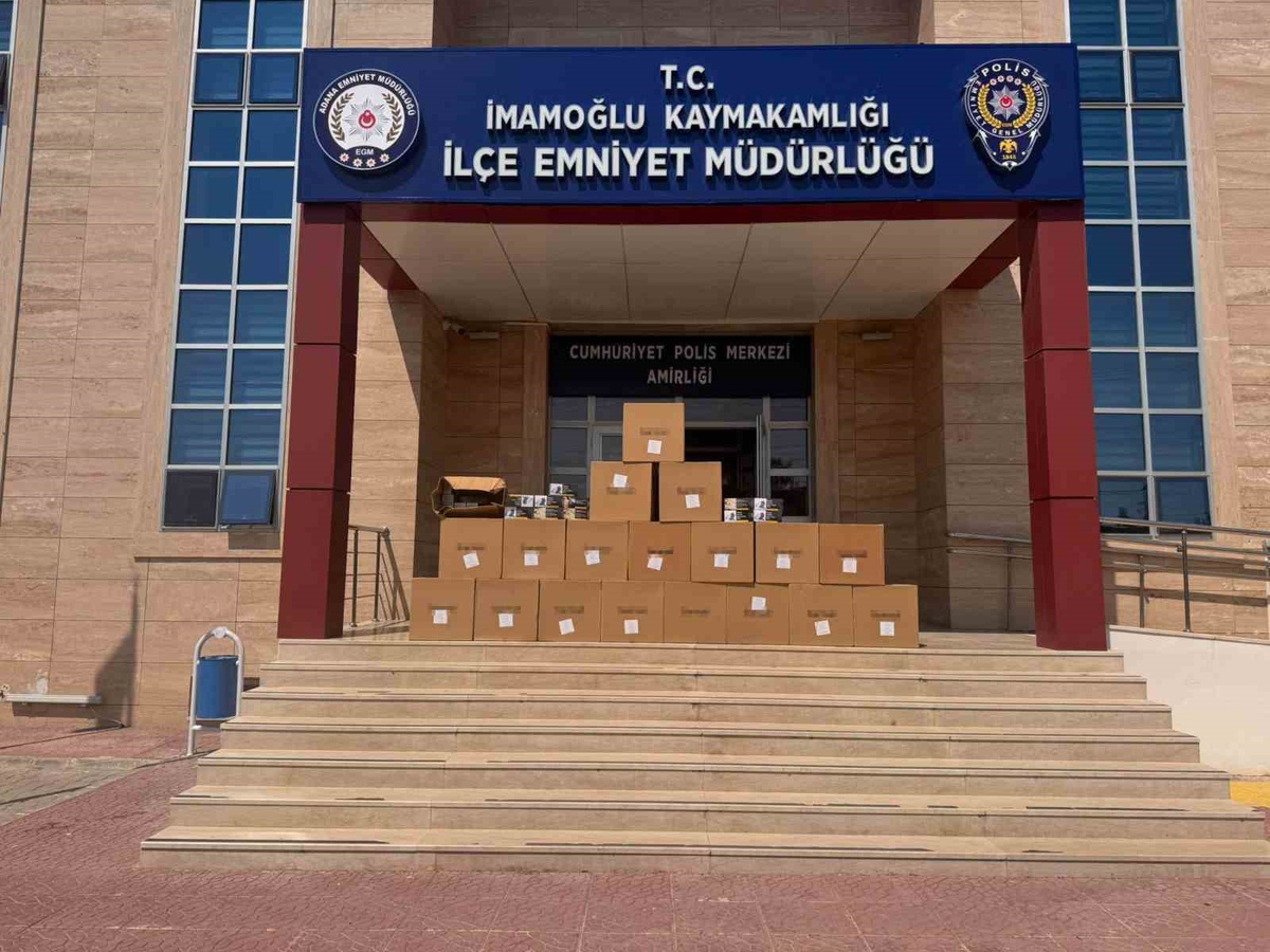 Adana İmamoğlu\'nda uyuşturucu operasyonunda 3 bin 500 hap ve 250 bin makaron ele geçirildi