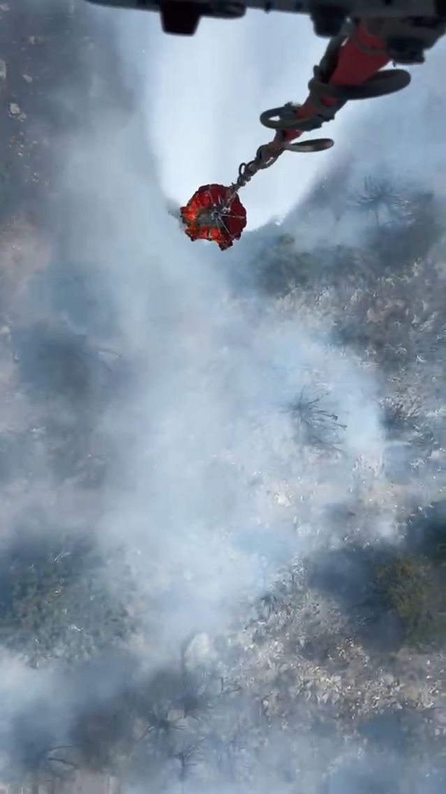 Antalya Alanya'da iki yaylada çıkan yangınlar ormana sıçradı, kontrol altına alındı