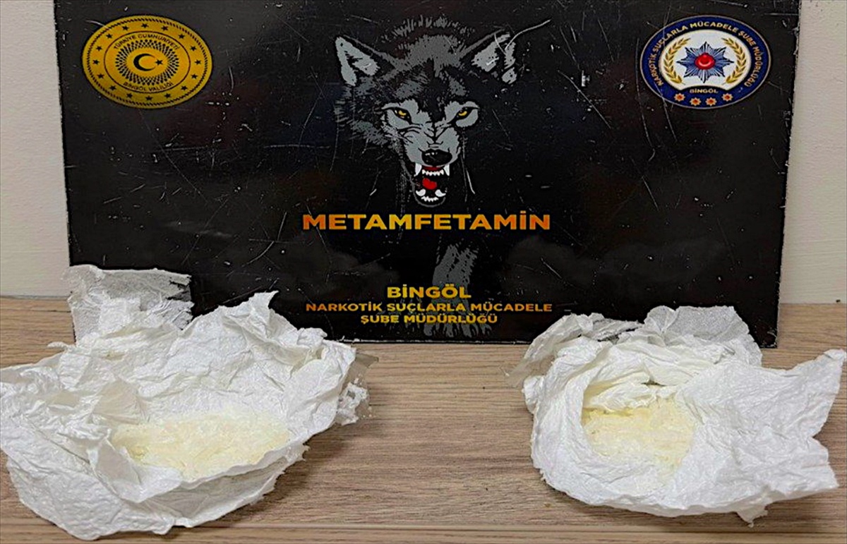 Bingöl\'deki uyuşturucu operasyonunda gözaltına alınan şüpheli tutuklandı