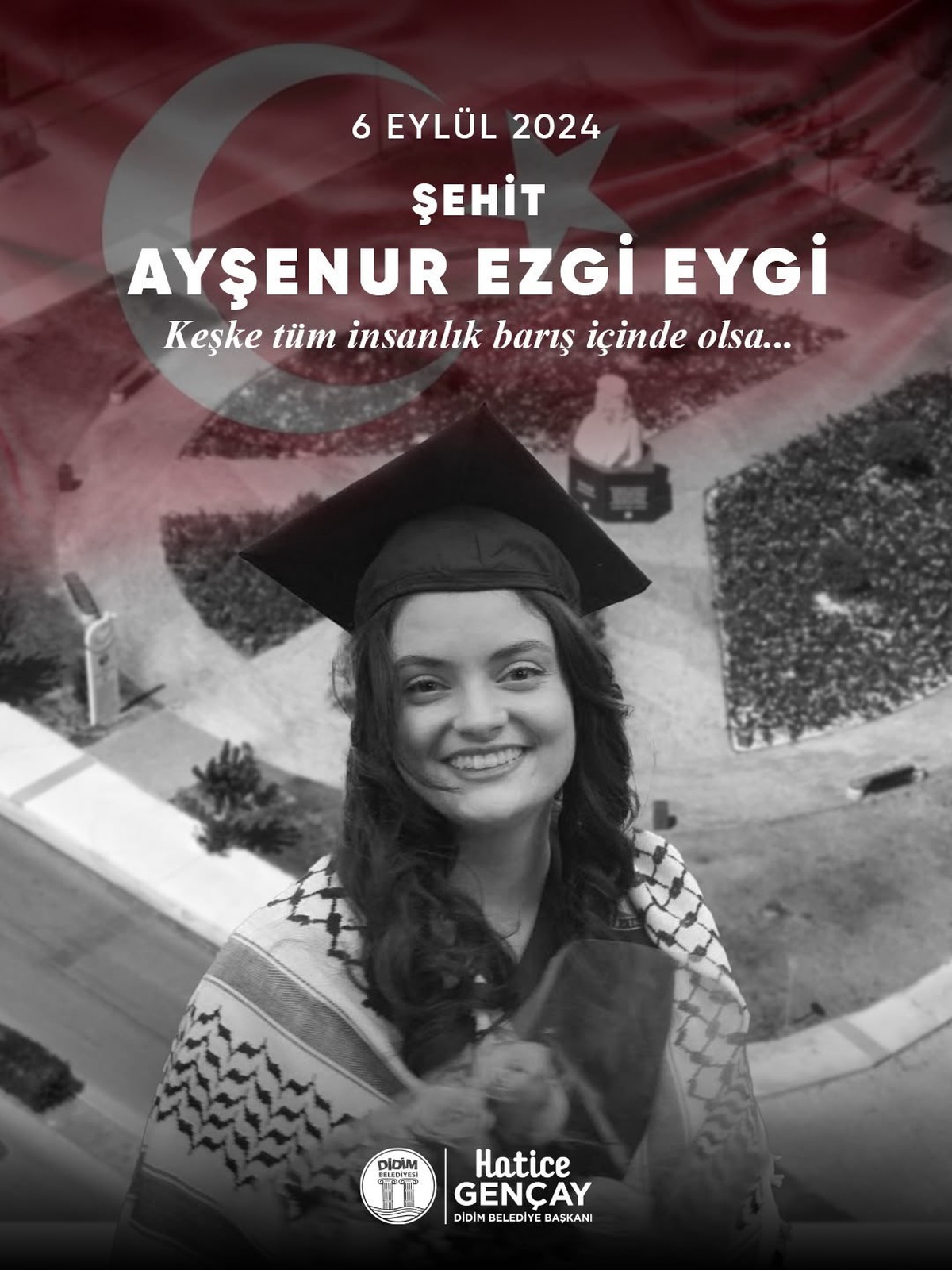 Ayşenur Ezgi Eygi Didim\'de Anıldı