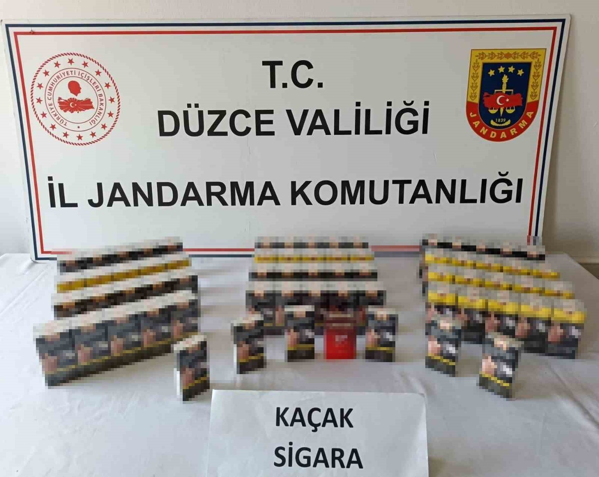 Düzce\'de son bir haftada kaçakçılık operasyonlarında 19 şüpheli gözaltına alındı