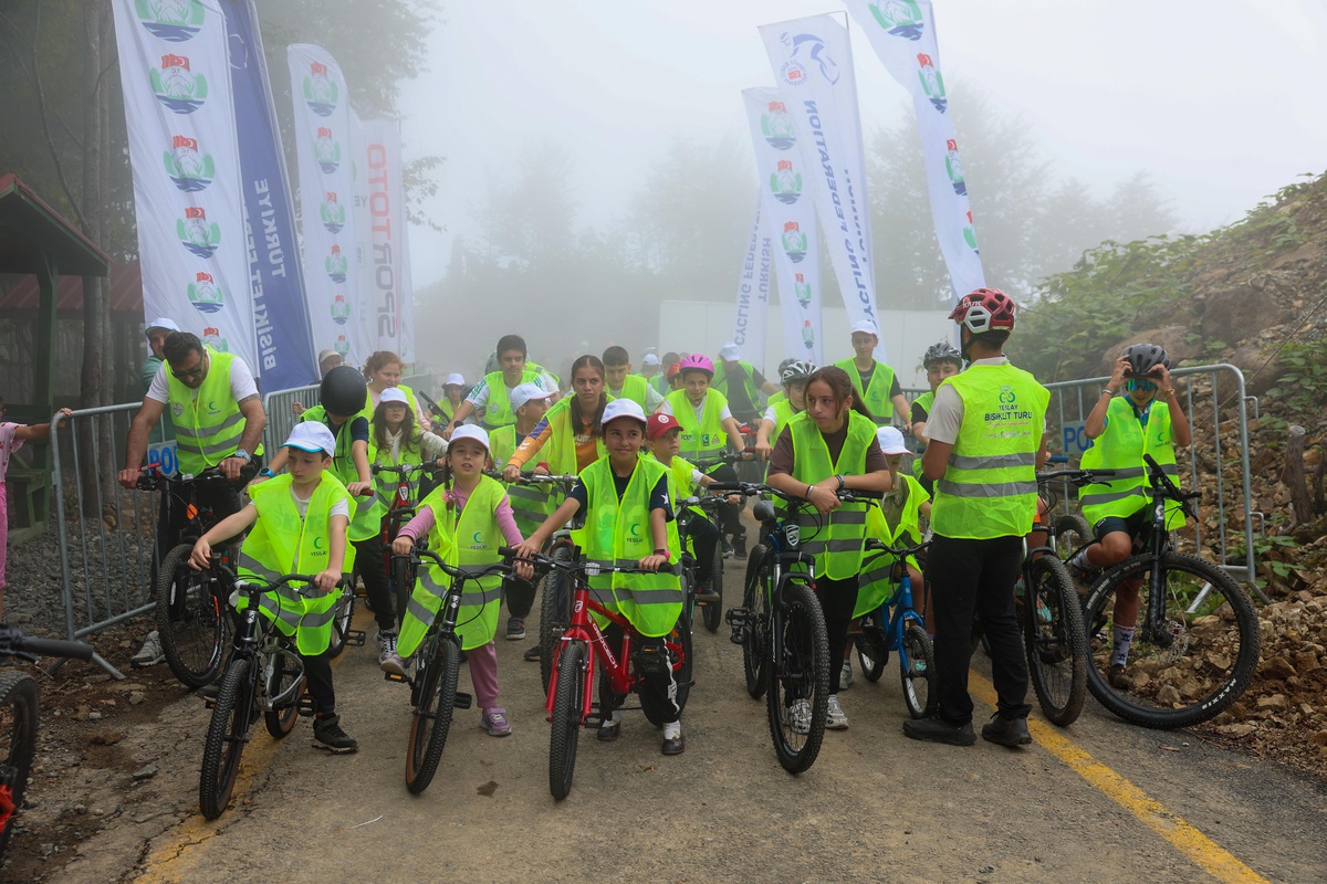 Rize Güneysu\'da MTB Cup yarışları yapıldı