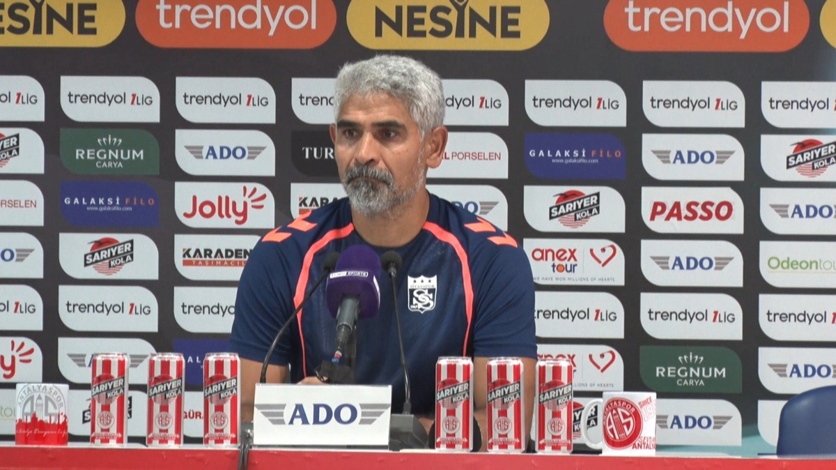 Sivasspor Teknik Direktörü Taşdemir: 1. Lig\'de 6. haftada ilk galibiyetimizi aldık