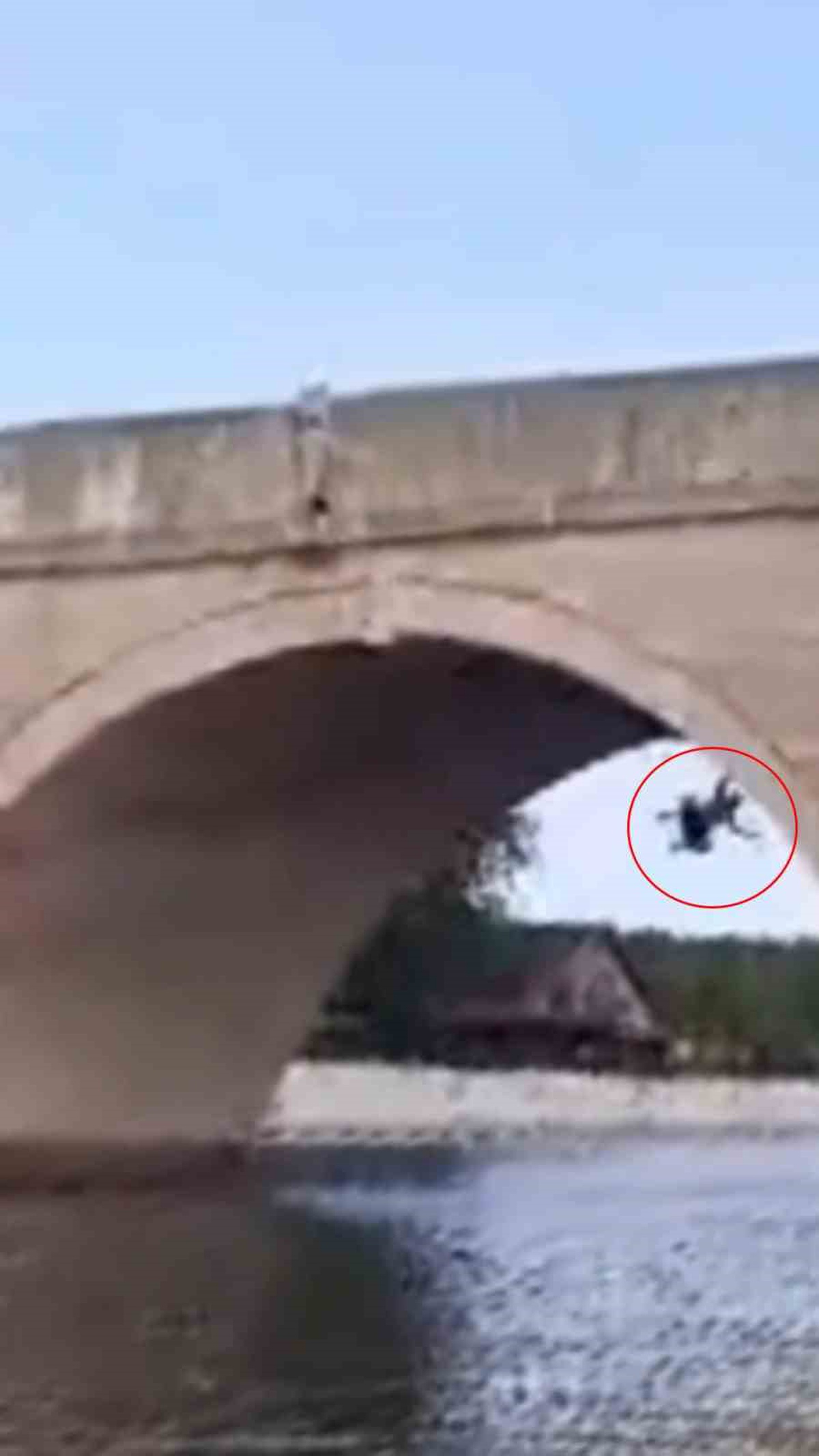 Edirne\'de köprüden Meriç Nehri\'ne düşen kişiyi gezi teknesindekiler kurtardı