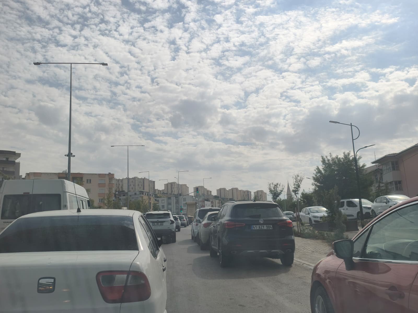 Şırnak'ta KPSS öncesi ilçelerden merkeze akın trafiği durma noktasına getirdi
