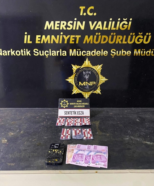 Mersin'deki uyuşturucu operasyonunda yakalanan 6 şüpheli tutuklandı