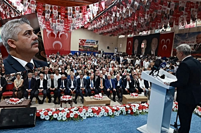 MHP Hatay'da 15. Olağan İl Kongresi yapıldı, Başkan Metin Taşçı yeniden seçildi