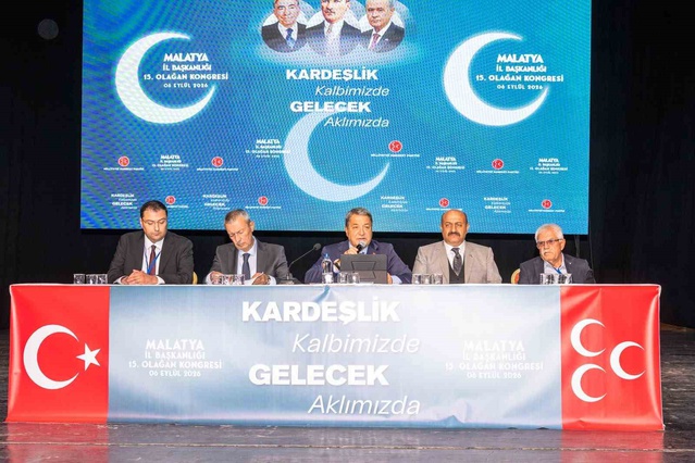 MHP Malatya Kongresi: Turgay Şengönül Güven Tazeledi