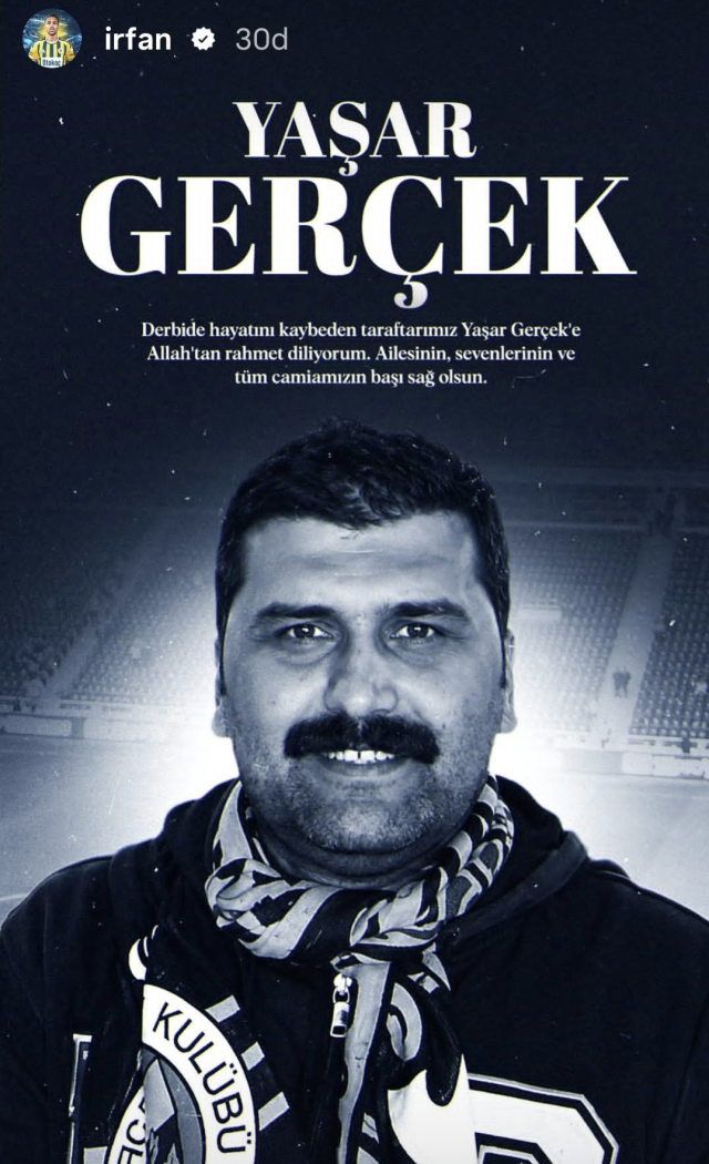 16 yaşındaki oğluyla ilk kez maça gitti, eve dönemedi! Gazi Gerçek Yaşar'a son veda